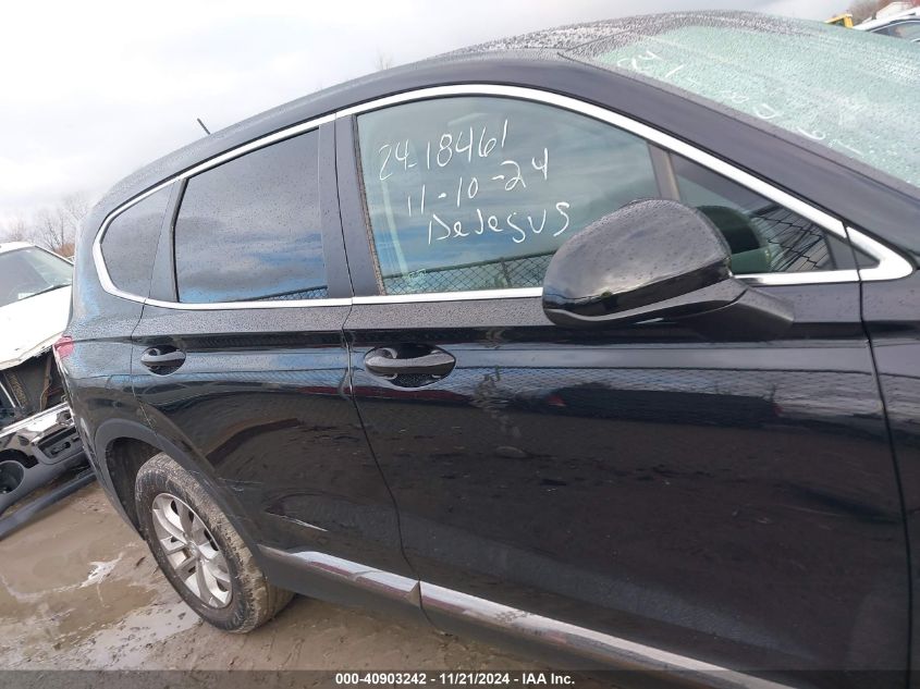 VIN 5NMS23AD3KH081679 2019 HYUNDAI SANTA FE SE