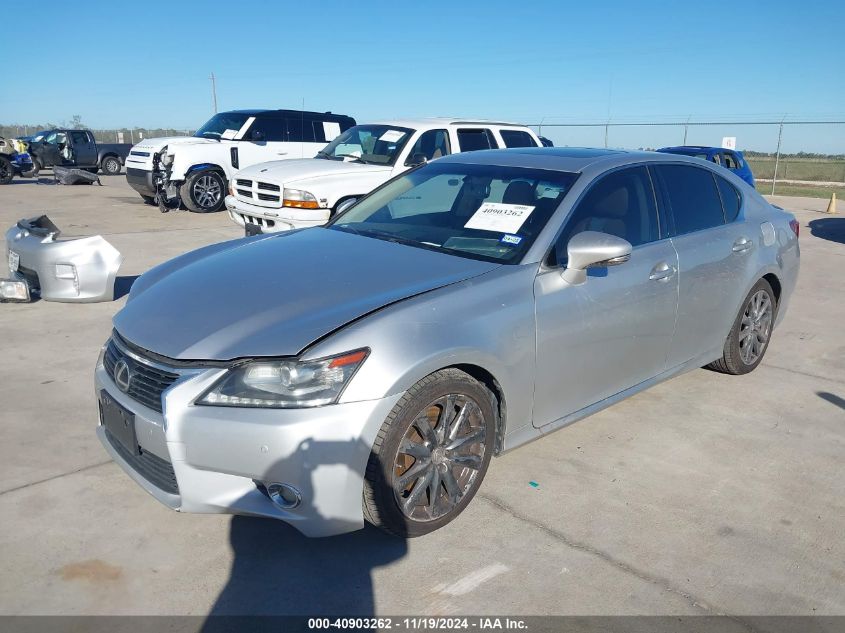 VIN JTHBE1BL8D5017093 2013 Lexus GS, 350 no.2