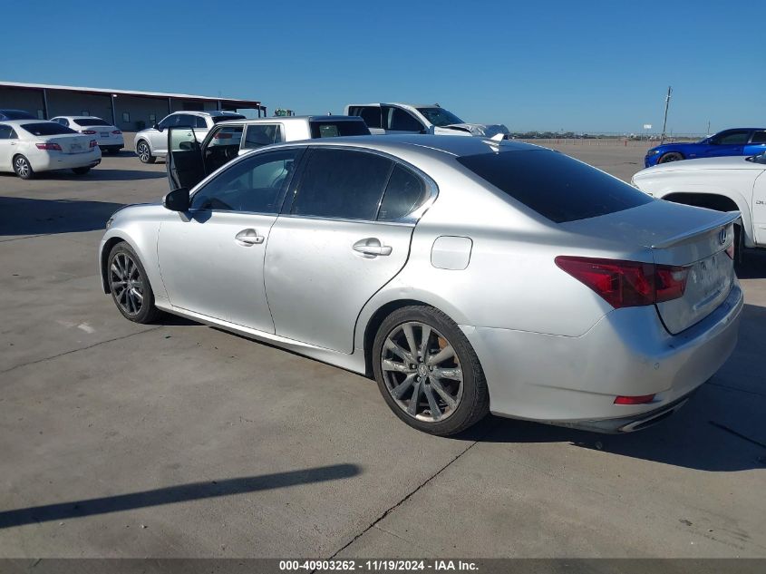 VIN JTHBE1BL8D5017093 2013 Lexus GS, 350 no.3