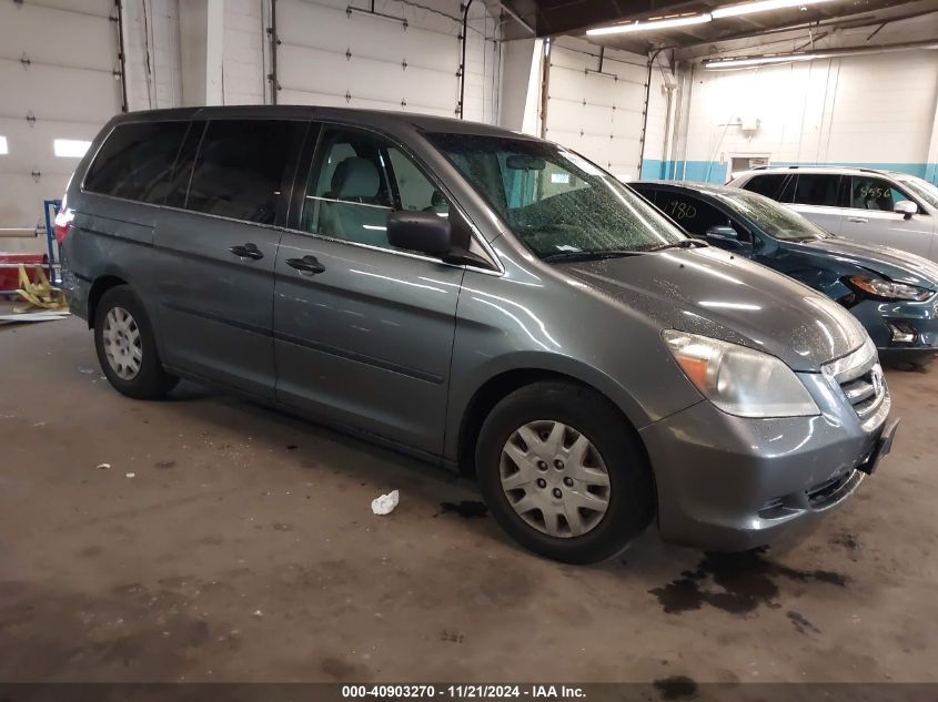 2007 Honda Odyssey Lx VIN: 5FNRL382X7B099928 Lot: 40903270