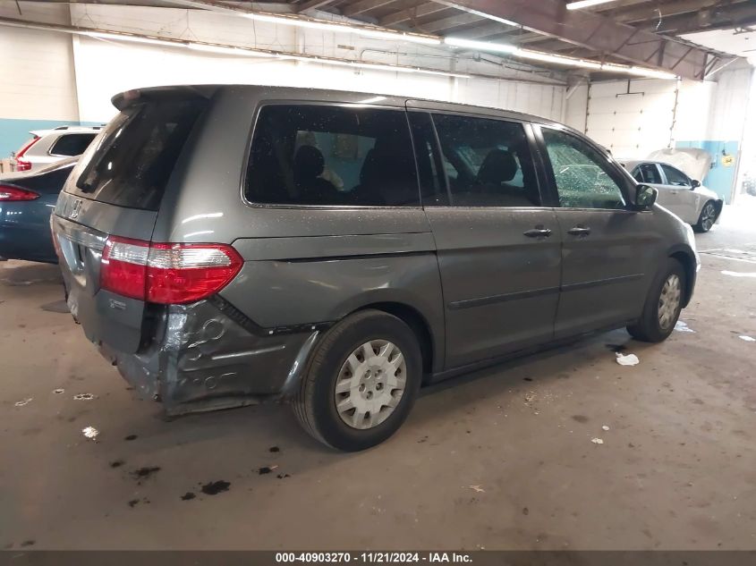 2007 Honda Odyssey Lx VIN: 5FNRL382X7B099928 Lot: 40903270