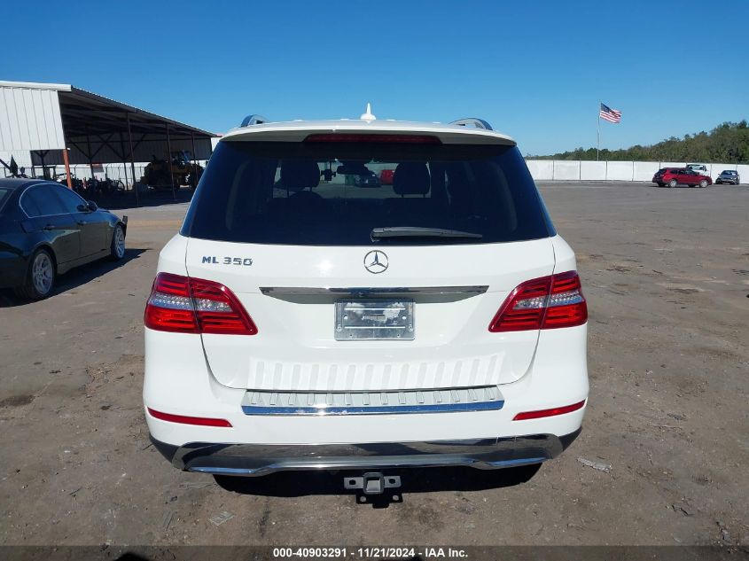 2013 Mercedes-Benz Ml 350 VIN: 4JGDA5JB8DA113637 Lot: 40903291