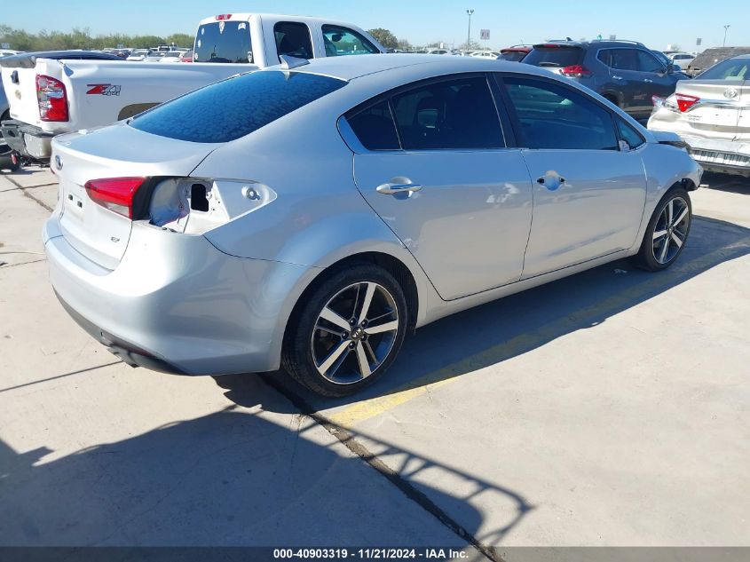 2017 Kia Forte Ex VIN: 3KPFL4A8XHE088720 Lot: 40903319