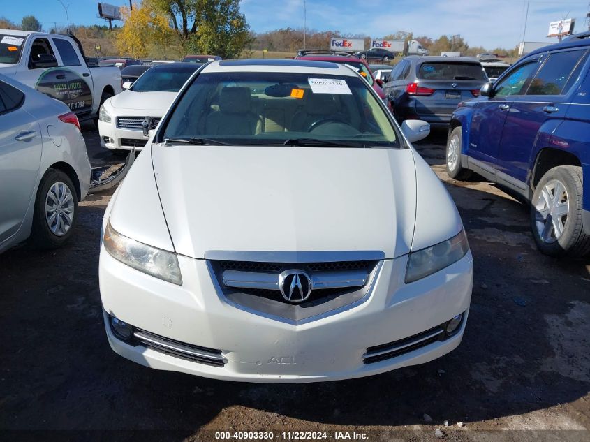 2008 Acura Tl 3.2 VIN: 19UUA66248A027008 Lot: 40903330