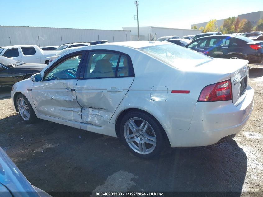 2008 Acura Tl 3.2 VIN: 19UUA66248A027008 Lot: 40903330