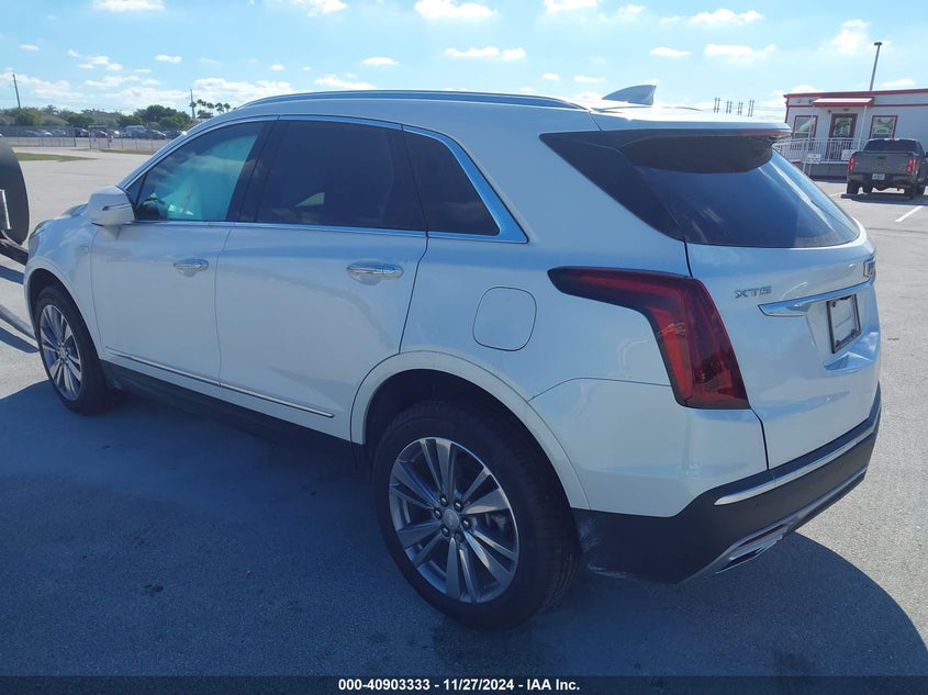 Vin: 1gykncrs7rz730328, lot: 41393025, cadillac xt5 fwd premium luxury 20243