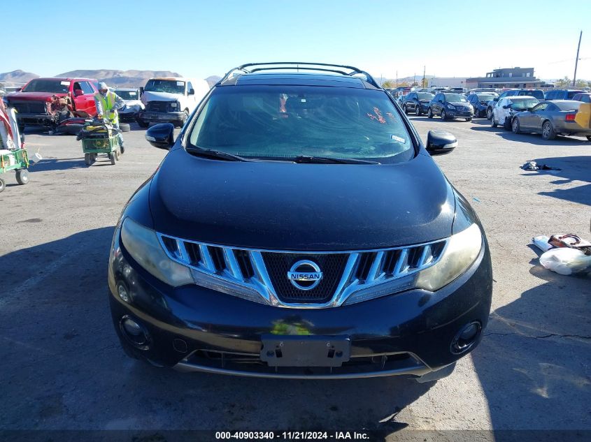 2010 Nissan Murano Le VIN: JN8AZ1MU9AW016522 Lot: 40903340