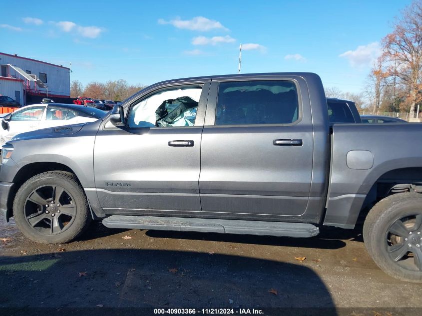 2021 Ram 1500 Big Horn 4X4 5'7 Box VIN: 1C6SRFFT3MN576023 Lot: 40903366