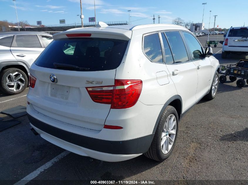 VIN 5UXWX9C56D0A20343 2013 BMW X3, Xdrive28I no.4