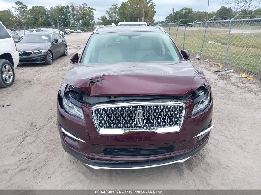 2019 Lincoln Mkc Standard VIN: 5LMCJ1C99KUL02188 Lot: 40903376