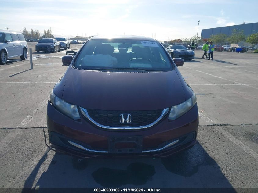 2014 Honda Civic Ex VIN: 19XFB2F84EE234637 Lot: 40903389