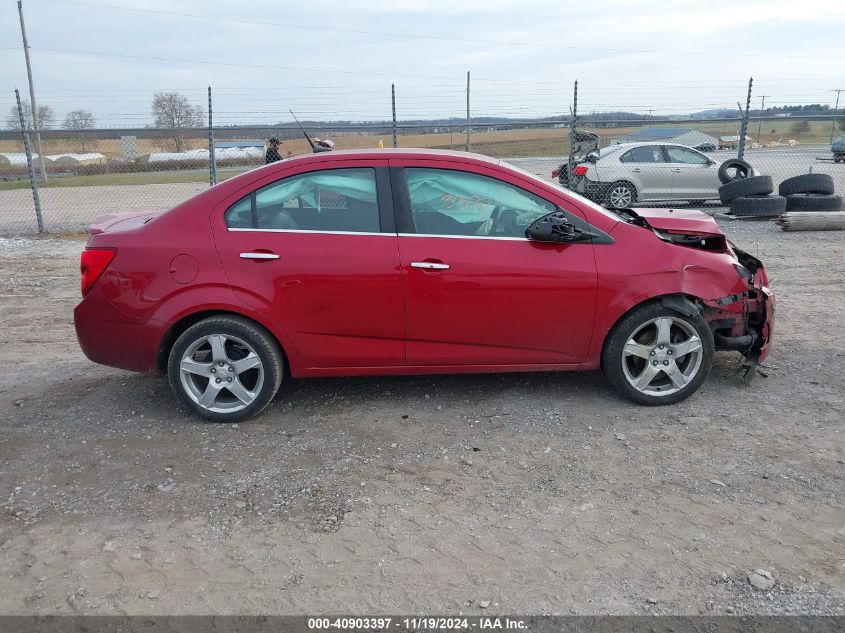 2014 Chevrolet Sonic Ltz Auto VIN: 1G1JE5SB8E4177907 Lot: 40903397