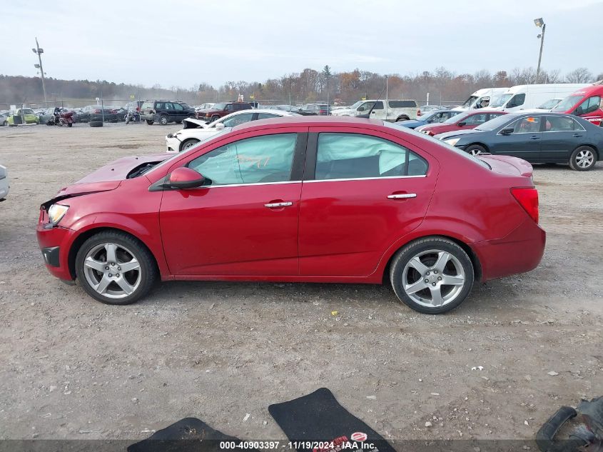 2014 Chevrolet Sonic Ltz Auto VIN: 1G1JE5SB8E4177907 Lot: 40903397