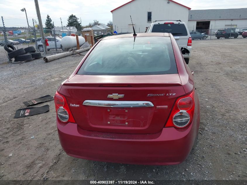 2014 Chevrolet Sonic Ltz Auto VIN: 1G1JE5SB8E4177907 Lot: 40903397