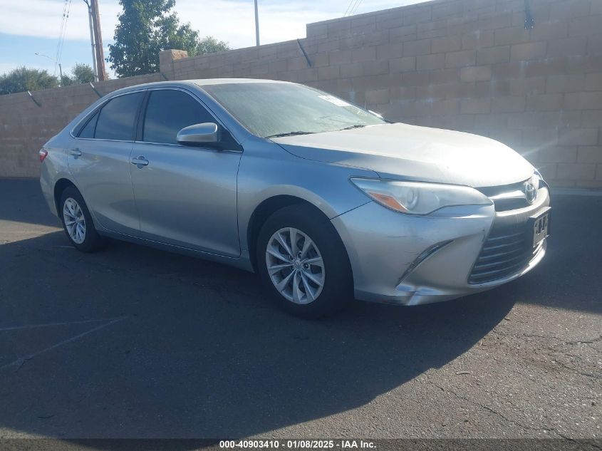 VIN 4T4BF1FK2FR496878 2015 Toyota Camry, LE no.1