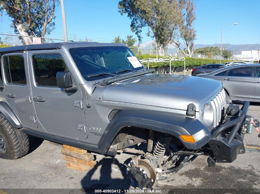 2019 Jeep Wrangler Unlimited Sport S 4X4 VIN: 1C4HJXDN3KW593545 Lot: 40903412