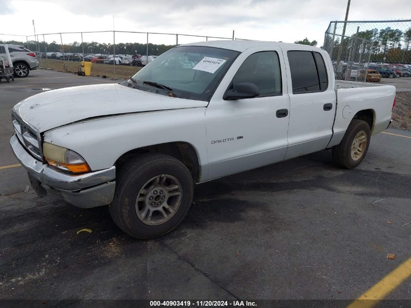 2001 Dodge Dakota Slt/Sport VIN: 1B7HL2AN61S326567 Lot: 40903419