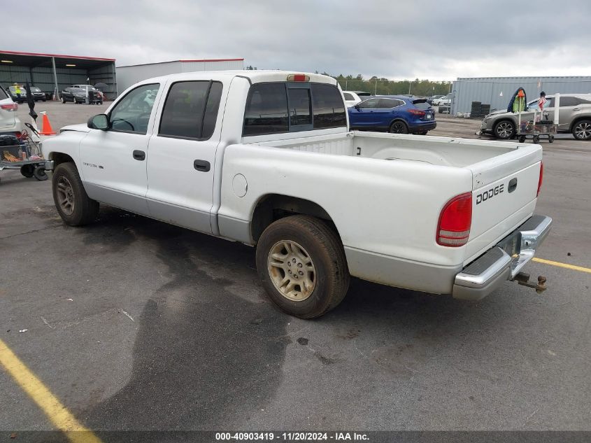 2001 Dodge Dakota Slt/Sport VIN: 1B7HL2AN61S326567 Lot: 40903419