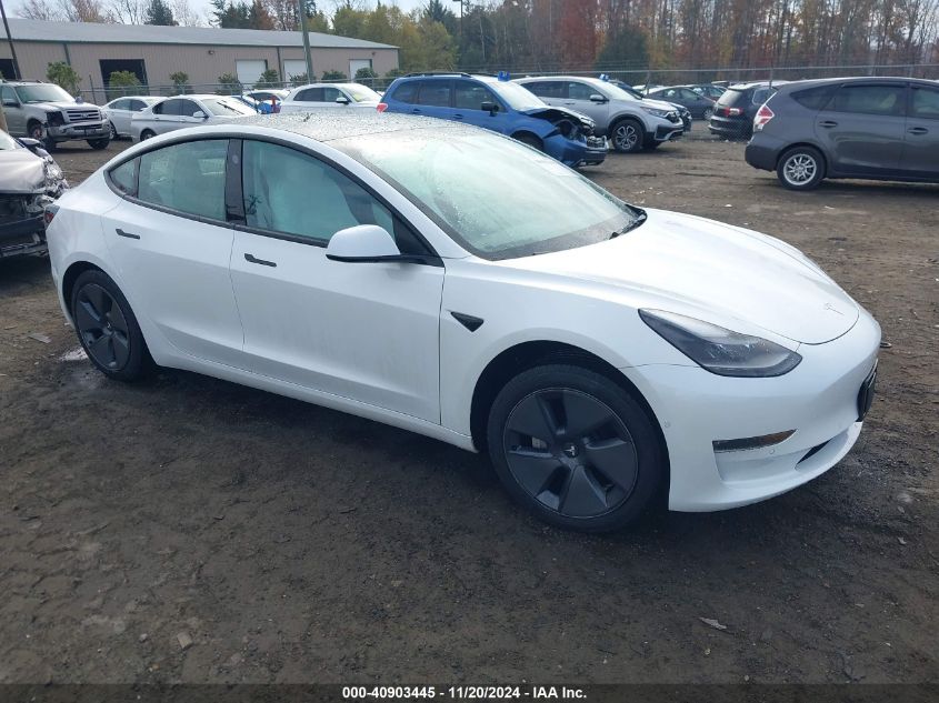 VIN 5YJ3E1EB3NF110709 2022 Tesla Model 3, Long Rang... no.1