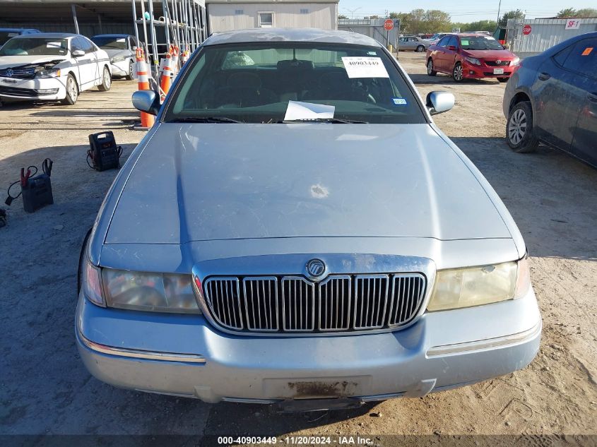 1999 Mercury Grand Marquis Ls VIN: 2MEFM75W2XX725761 Lot: 40903449