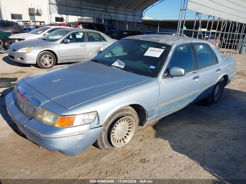 1999 Mercury Grand Marquis Ls VIN: 2MEFM75W2XX725761 Lot: 40903449