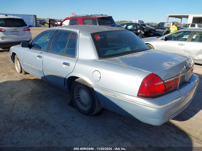 1999 Mercury Grand Marquis Ls VIN: 2MEFM75W2XX725761 Lot: 40903449