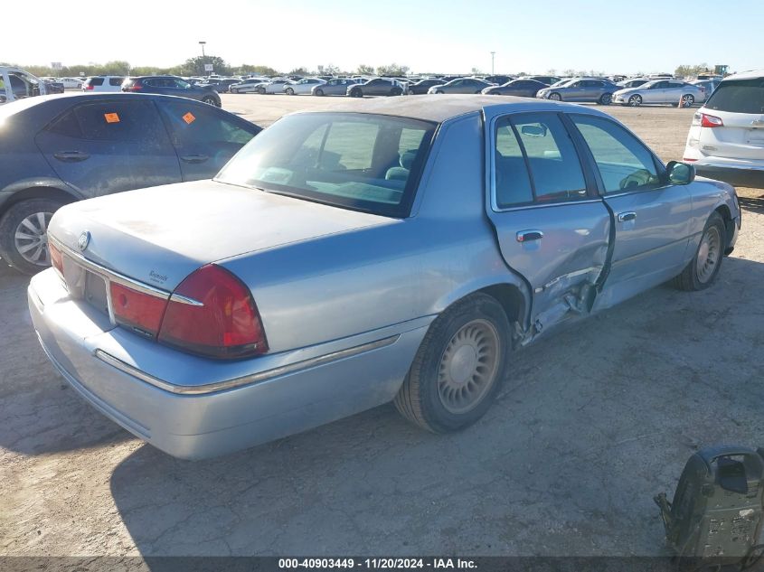 1999 Mercury Grand Marquis Ls VIN: 2MEFM75W2XX725761 Lot: 40903449