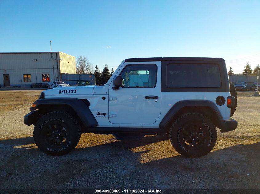 2022 Jeep Wrangler Willys 4X4 VIN: 1C4GJXAG4NW145790 Lot: 40903469