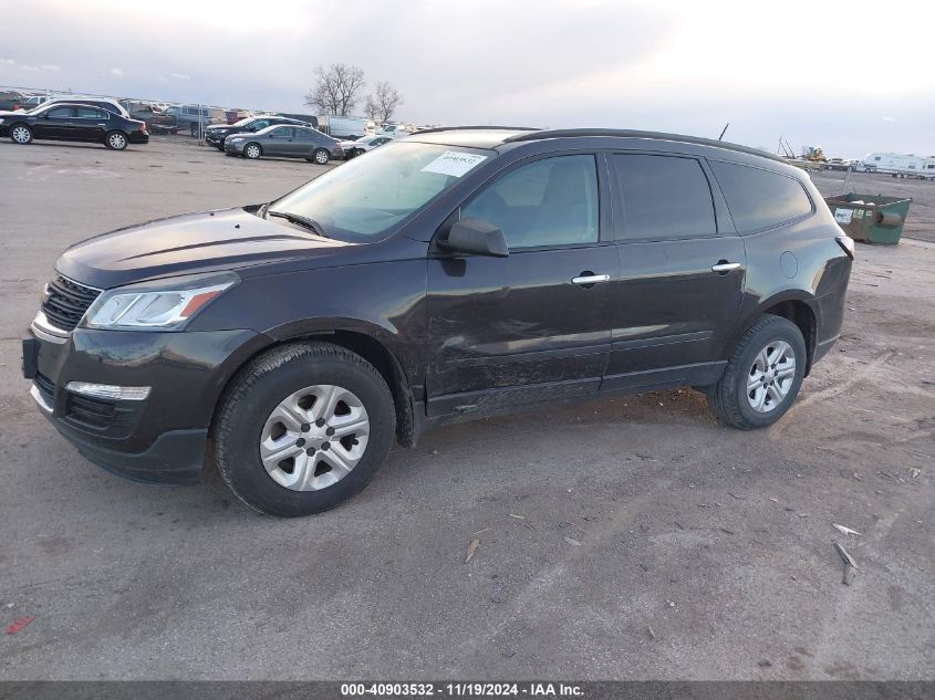 2017 Chevrolet Traverse Ls VIN: 1GNKRFED1HJ159040 Lot: 40903532