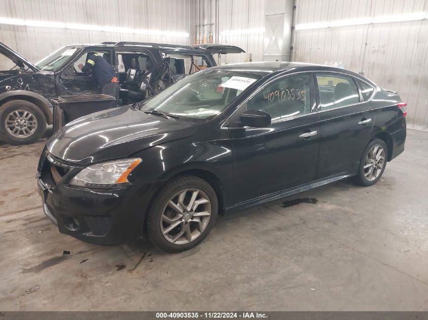 2014 Nissan Sentra Sr VIN: 3N1AB7AP0EY265679 Lot: 40903535