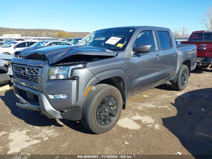 VIN 1N6ED1EK7PN606142 2023 Nissan Frontier, Sv 4X4 no.2