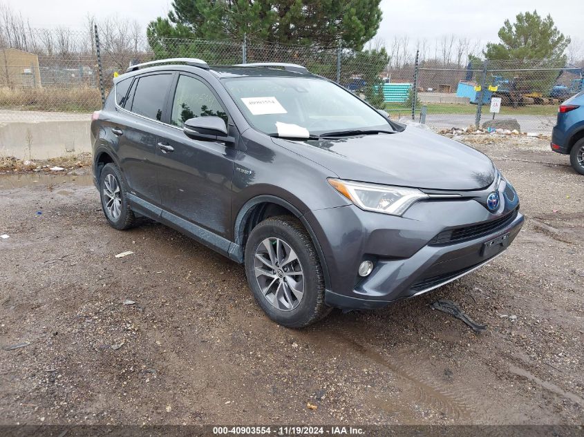 2018 TOYOTA RAV4 HYBRID XLE - JTMRJREV9JD201726
