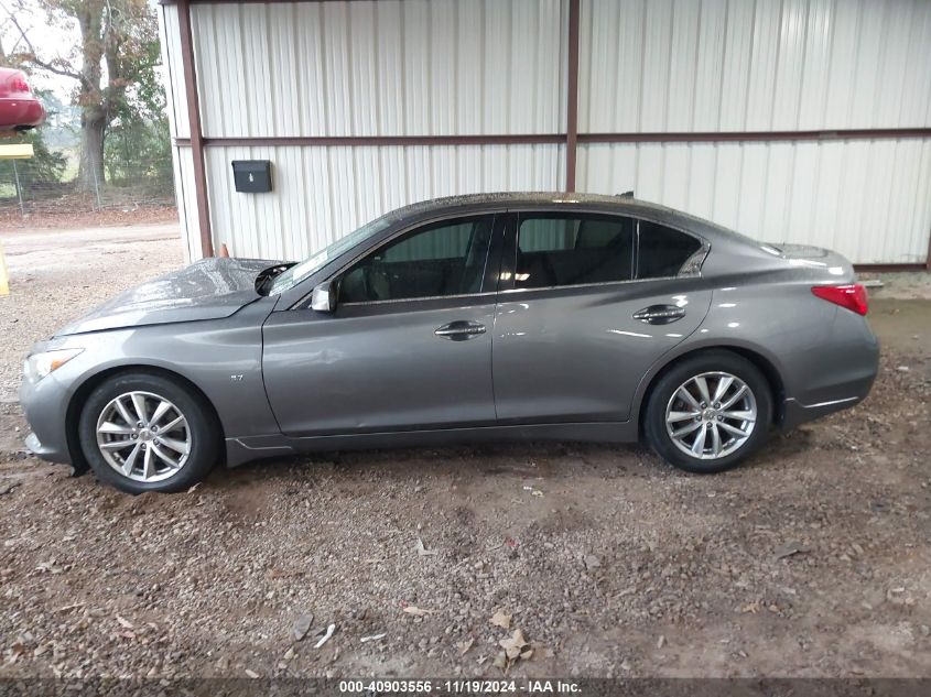 2014 Infiniti Q50 Premium VIN: JN1BV7ARXEM702717 Lot: 40903556