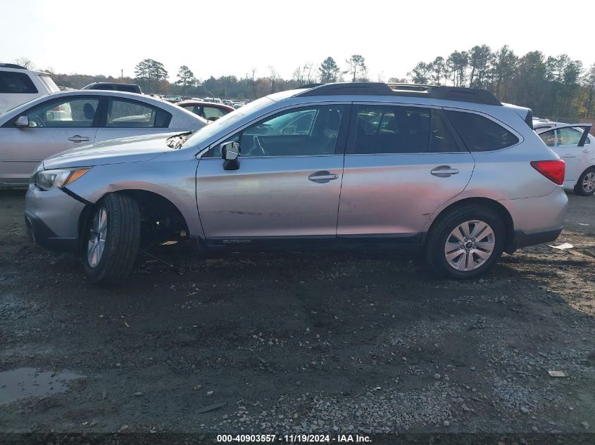 2016 Subaru Outback 2.5I Premium VIN: 4S4BSACC6G3361669 Lot: 40903557