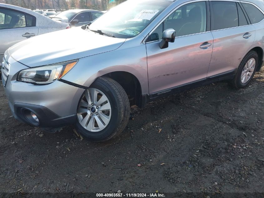 2016 Subaru Outback 2.5I Premium VIN: 4S4BSACC6G3361669 Lot: 40903557