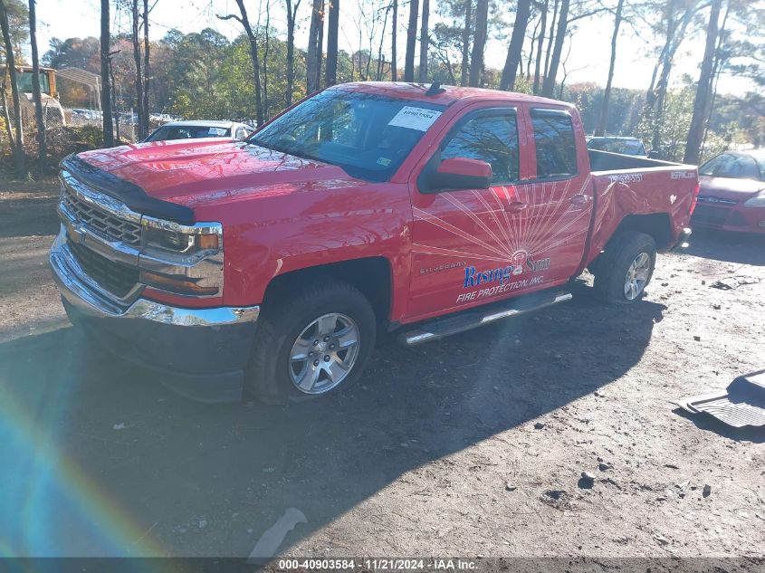 2018 Chevrolet Silverado 1500 1Lt VIN: 1GCRCREC6JZ170155 Lot: 40903584