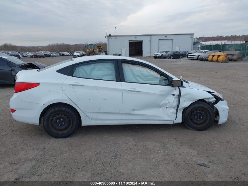 VIN KMHCT4AE1FU849587 2015 Hyundai Accent, Gls no.13