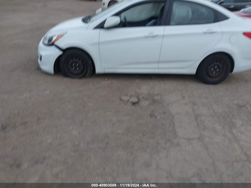 VIN KMHCT4AE1FU849587 2015 Hyundai Accent, Gls no.14