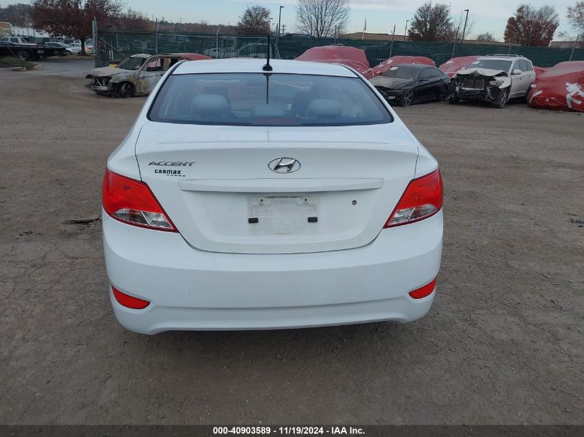 2015 Hyundai Accent Gls VIN: KMHCT4AE1FU849587 Lot: 40903589