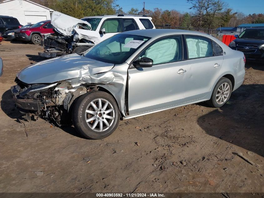 2011 Volkswagen Jetta 2.5L Se VIN: 3VWDZ7AJ3BM047950 Lot: 40903592