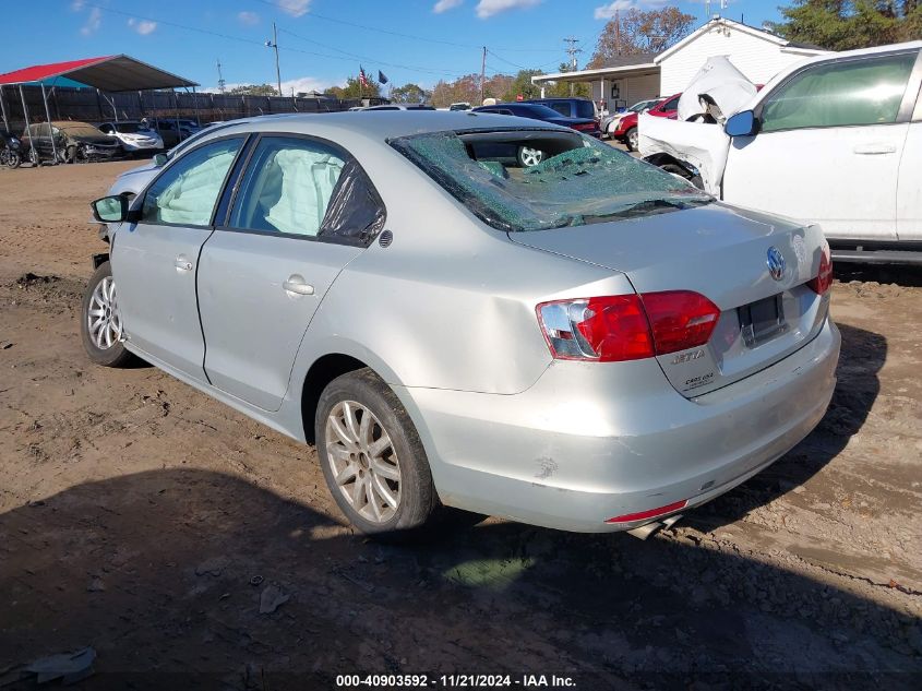 2011 Volkswagen Jetta 2.5L Se VIN: 3VWDZ7AJ3BM047950 Lot: 40903592