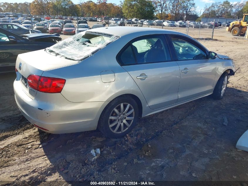 2011 Volkswagen Jetta 2.5L Se VIN: 3VWDZ7AJ3BM047950 Lot: 40903592