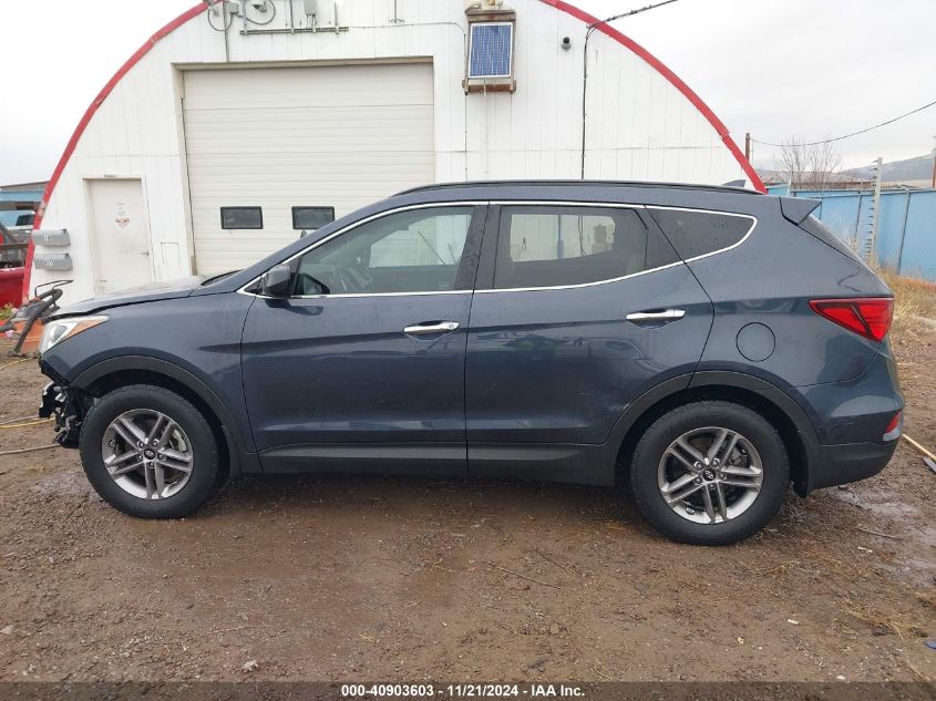 2017 Hyundai Santa Fe Sport 2.4L VIN: 5NMZU3LB9HH022309 Lot: 40903603