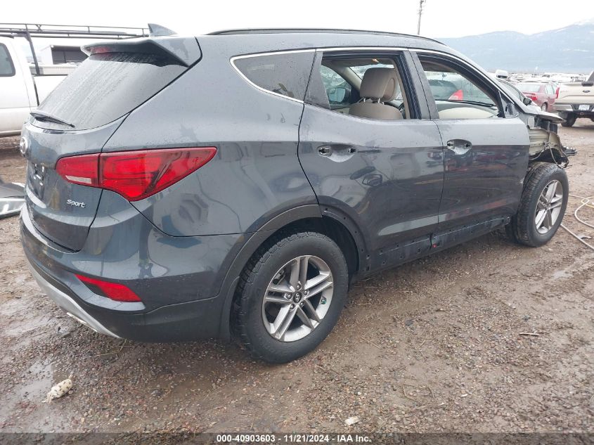 2017 Hyundai Santa Fe Sport 2.4L VIN: 5NMZU3LB9HH022309 Lot: 40903603