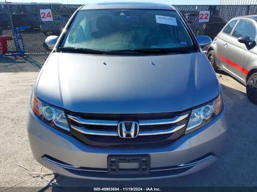 2016 Honda Odyssey Ex-L VIN: 5FNRL5H69GB110979 Lot: 40903604