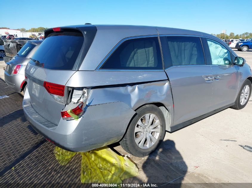 2016 Honda Odyssey Ex-L VIN: 5FNRL5H69GB110979 Lot: 40903604