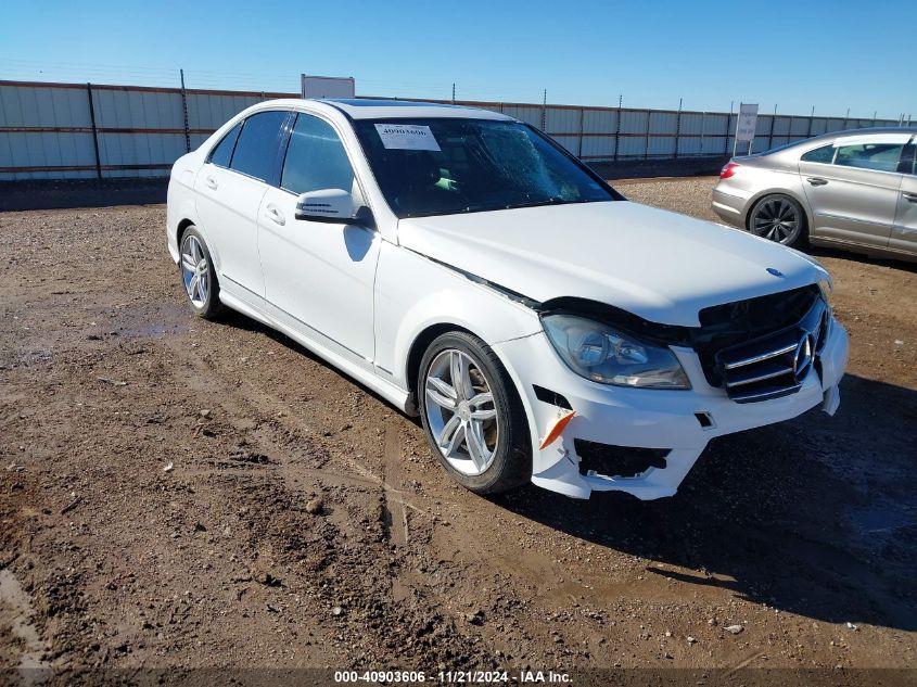 VIN WDDGF4HB9ER308531 2014 Mercedes-Benz C 250, Lux... no.1