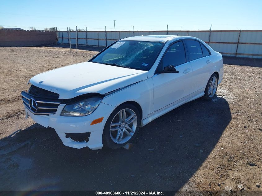 VIN WDDGF4HB9ER308531 2014 Mercedes-Benz C 250, Lux... no.2