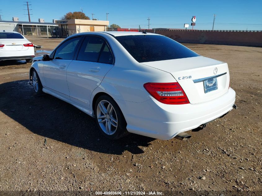 VIN WDDGF4HB9ER308531 2014 Mercedes-Benz C 250, Lux... no.3