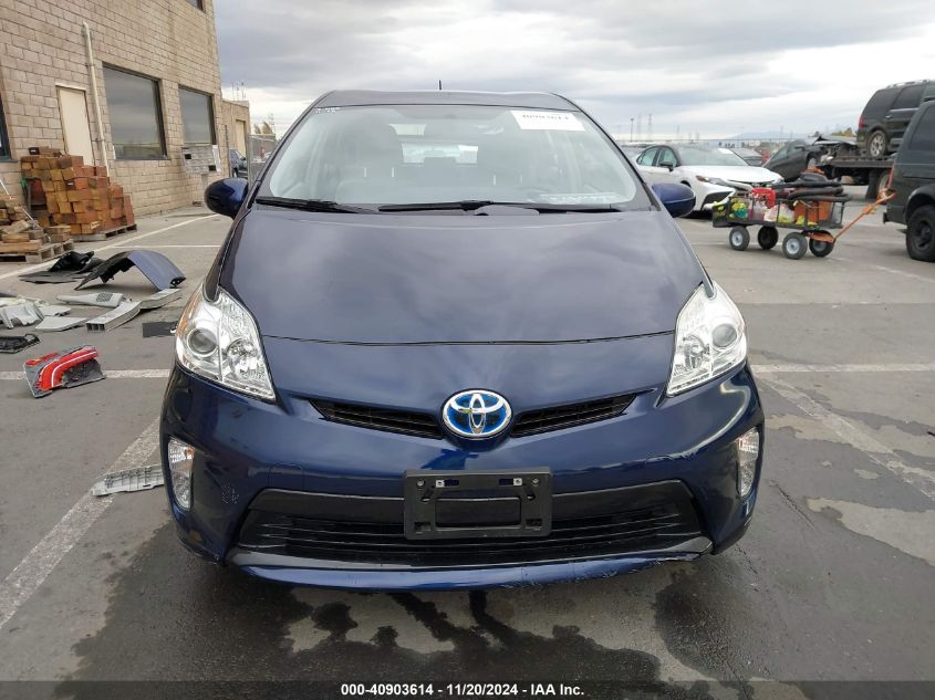 2014 Toyota Prius Two VIN: JTDKN3DU1E1790452 Lot: 40903614